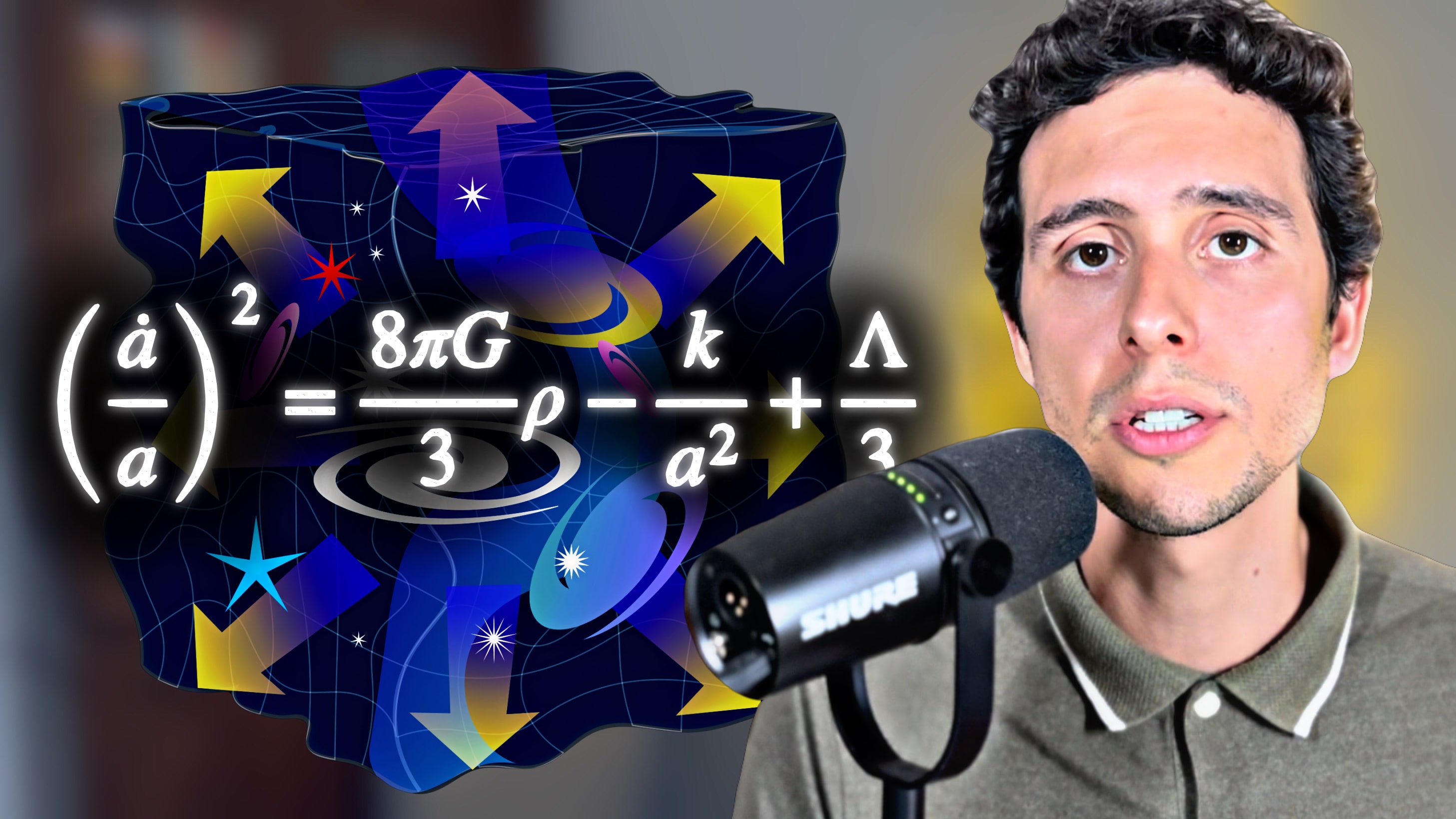 What is the Universe Expanding Into? (According to Pure Math)