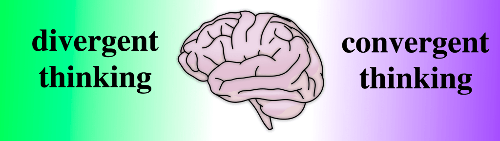 Divergent vs Convergent Thinking in Mathematics