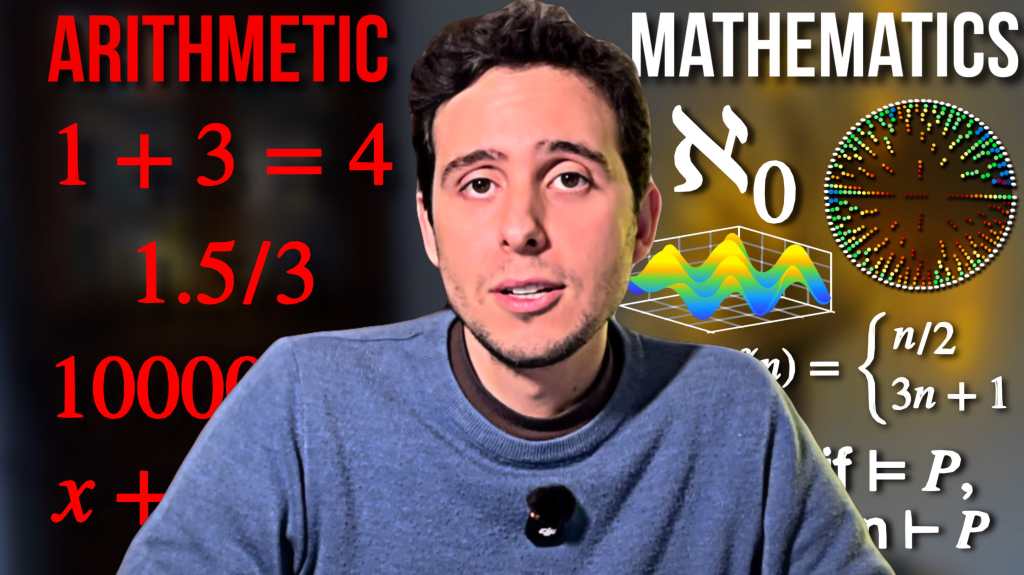 People Confuse Doing Arithmetic with Doing Mathematics